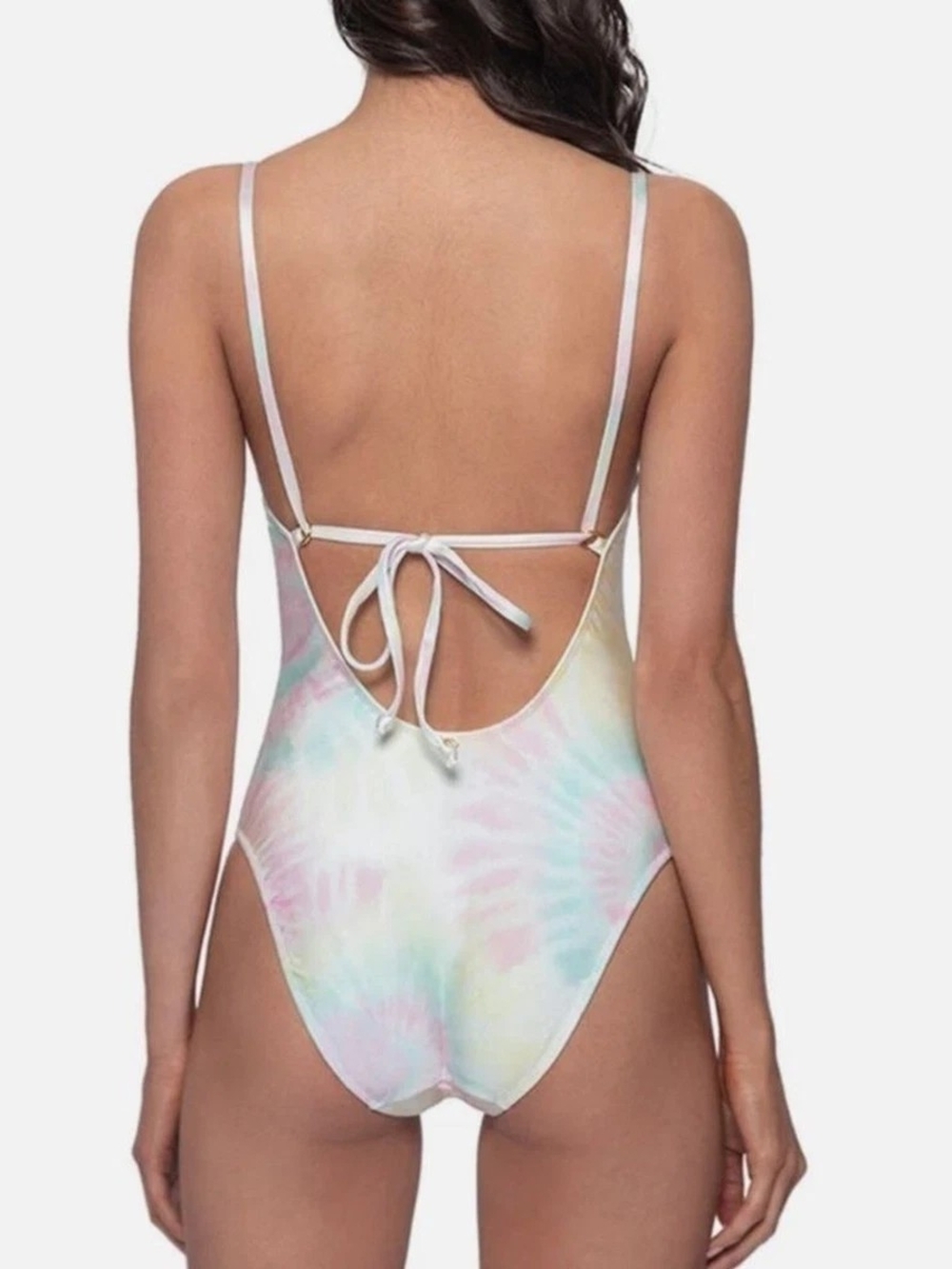 PQ Swim Pastel Tie-Dye One-Piece Swimsuit -Aphrodite Pastel Tie Dye One Piece - Picture 2 of 5